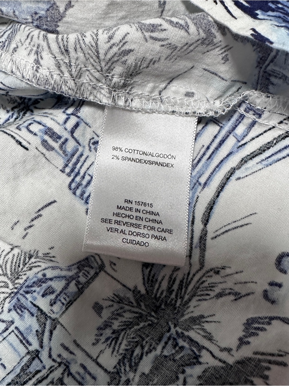 Calypso St. Barth Blue and White Halter Top Dress - Picture 11 of 12